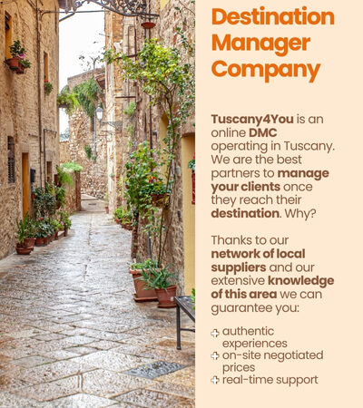 Tuscany4You, la DMC online di Ranieri Tour Operator